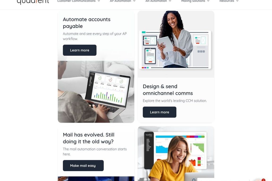 Neopost homepage
