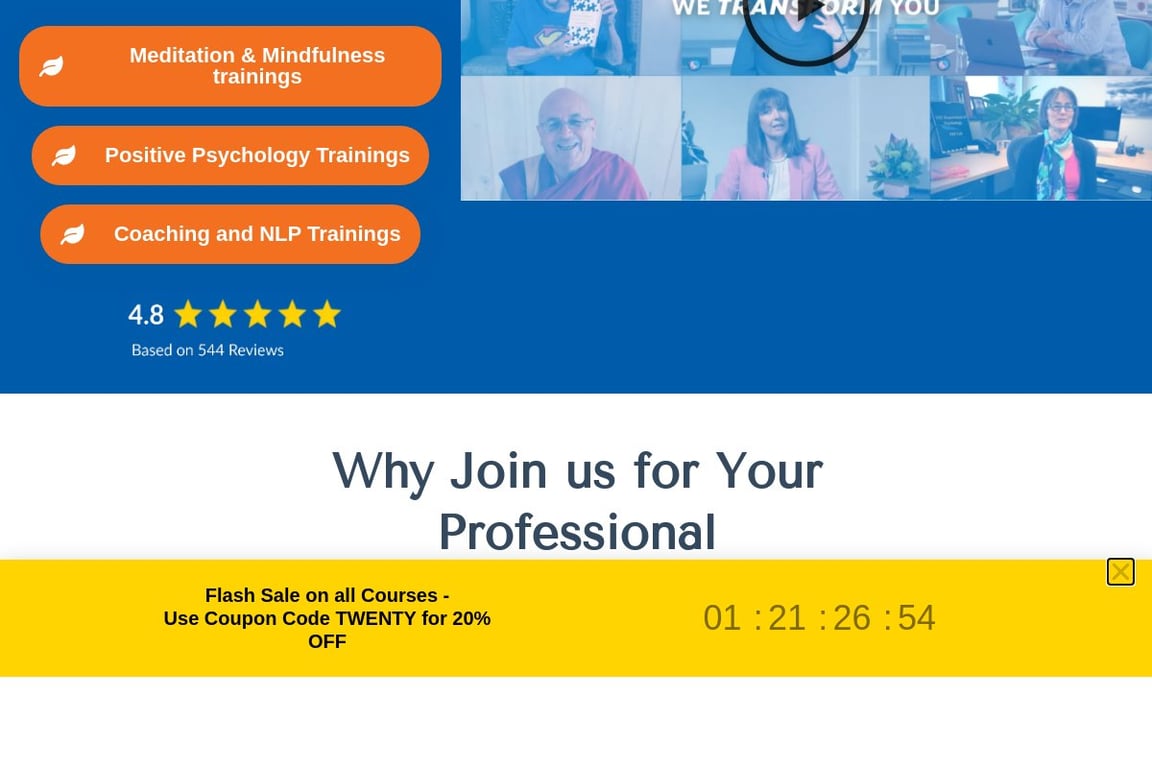 School of Positive Transformation homepage