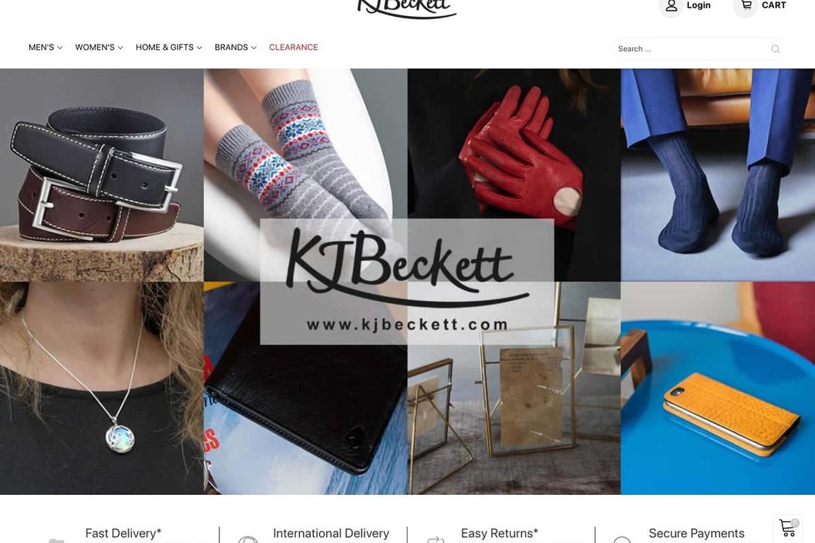 KJ Beckett homepage