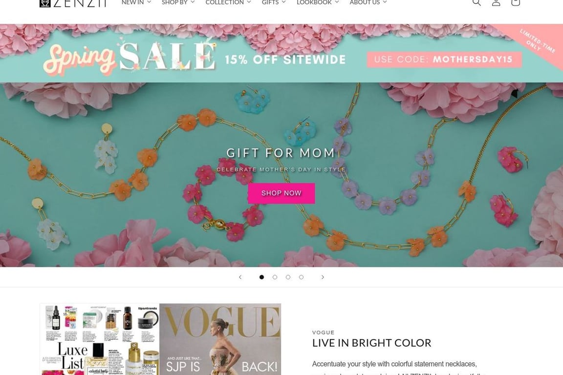 ZENZII homepage