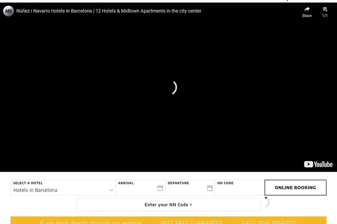 NN Hotels Affiliate Program (US) homepage