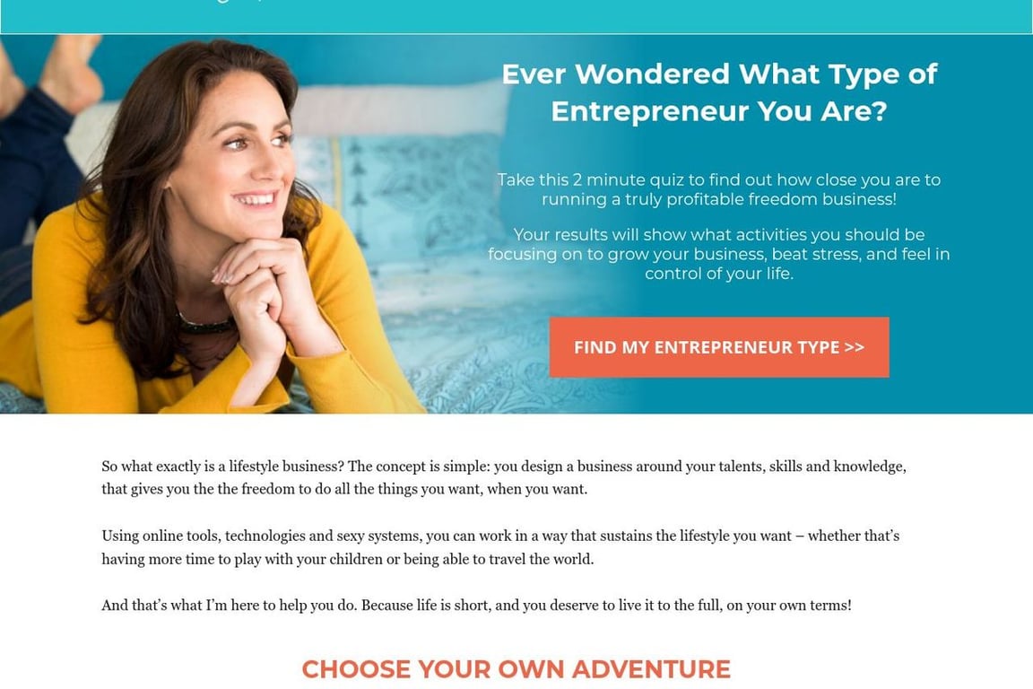 The Suitcase Entrepreneur homepage