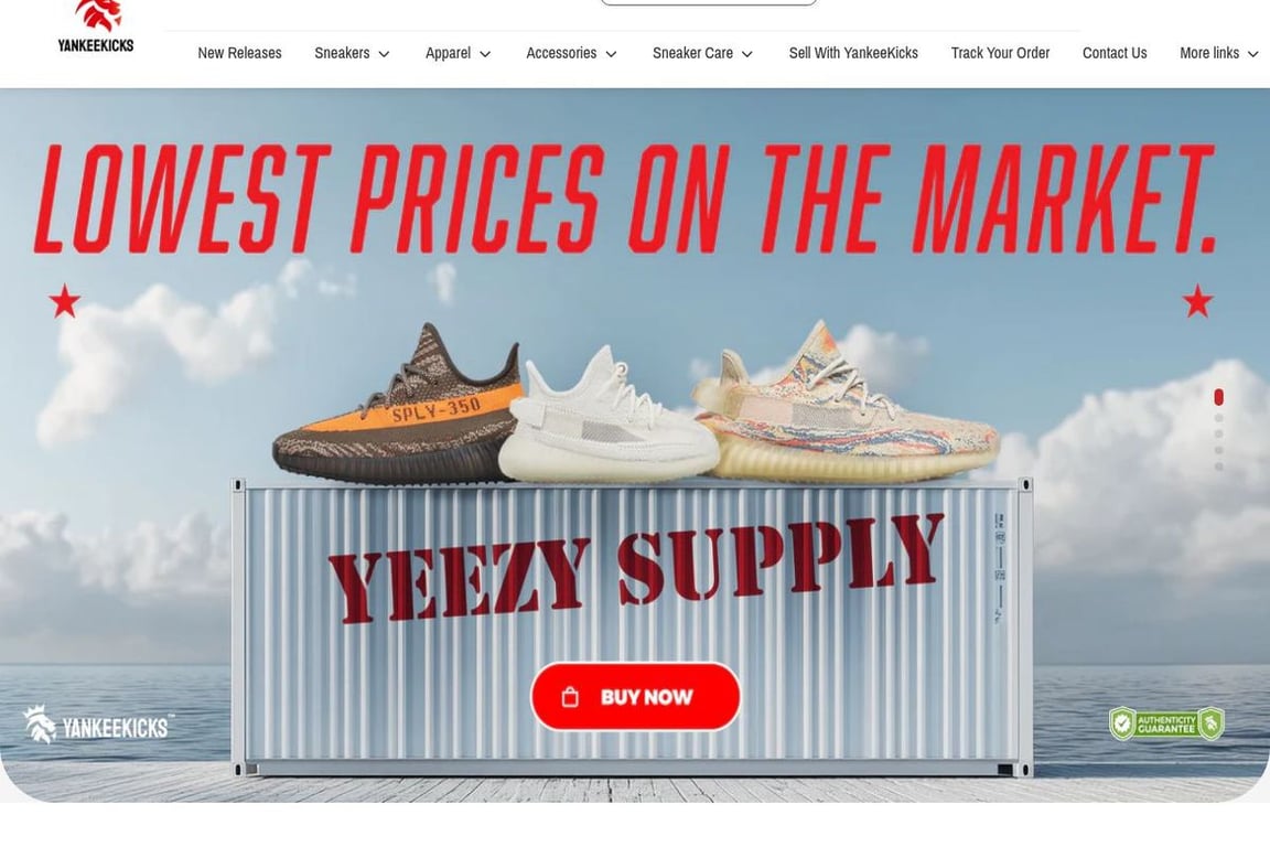 Yankee Kicks homepage