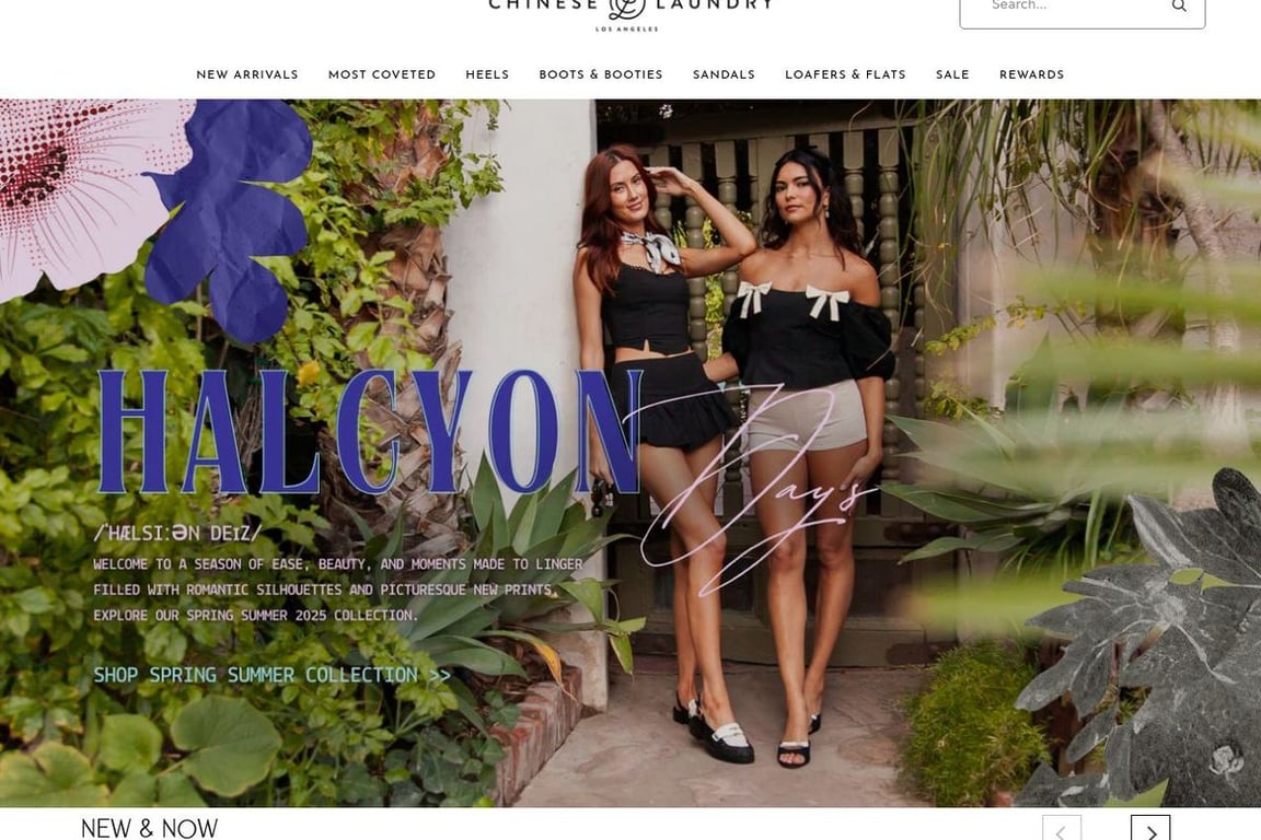 Chinese Laundry homepage