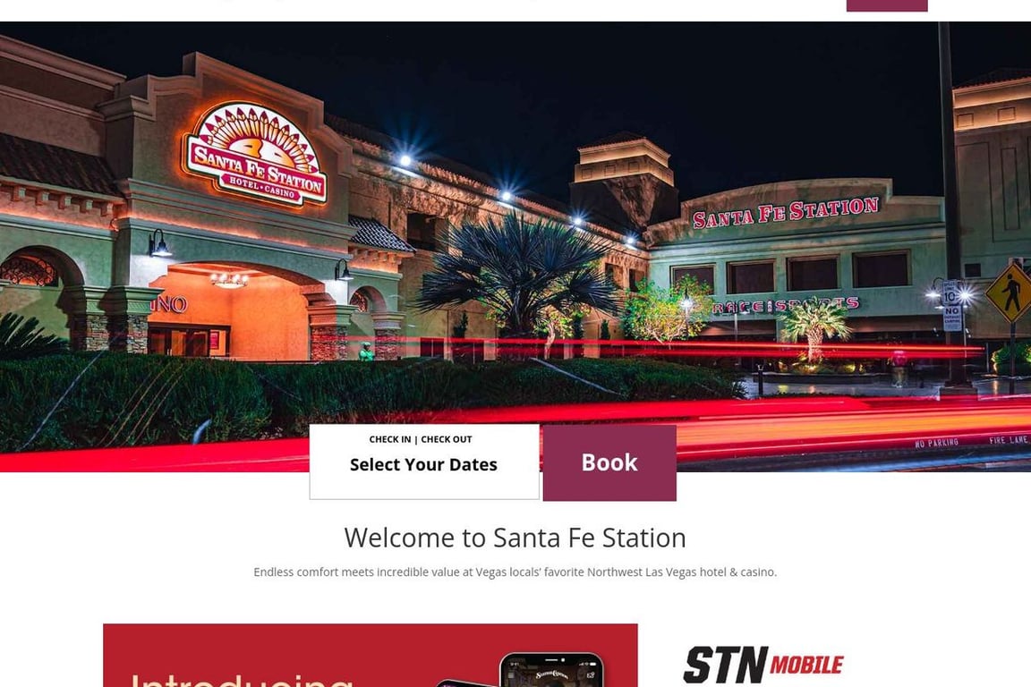 Santa Fe Station homepage