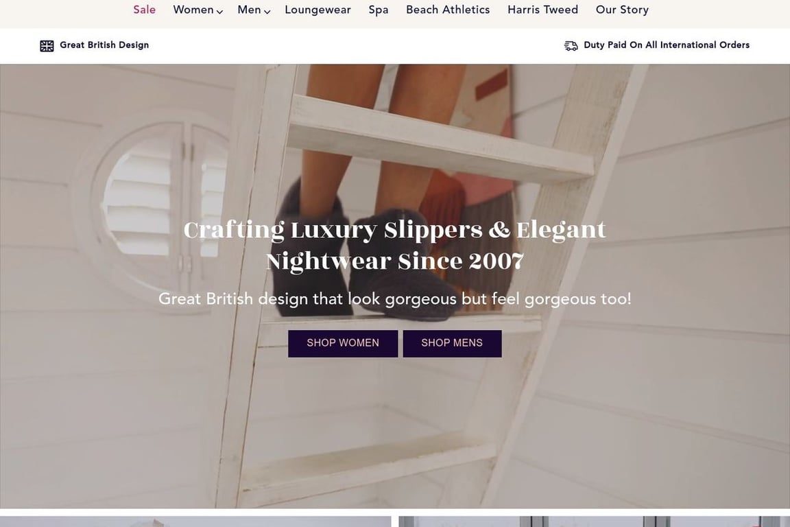 Bedroom Athletics homepage