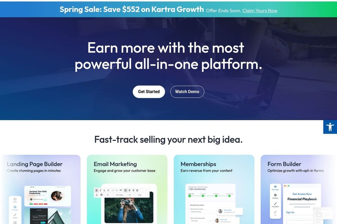 Karta homepage