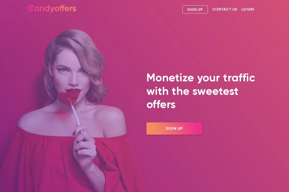 CandyOffers homepage