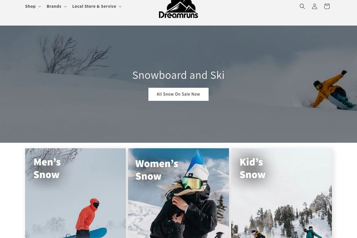 Dreamruns homepage