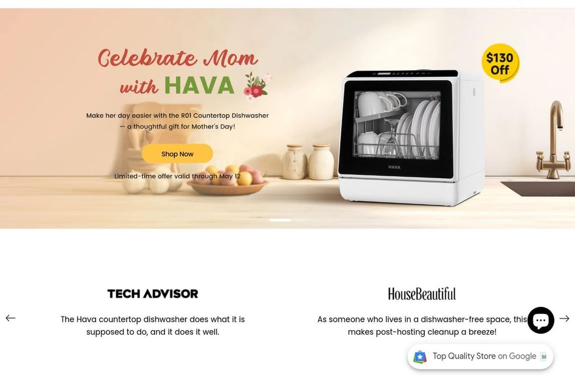 HAVA homepage