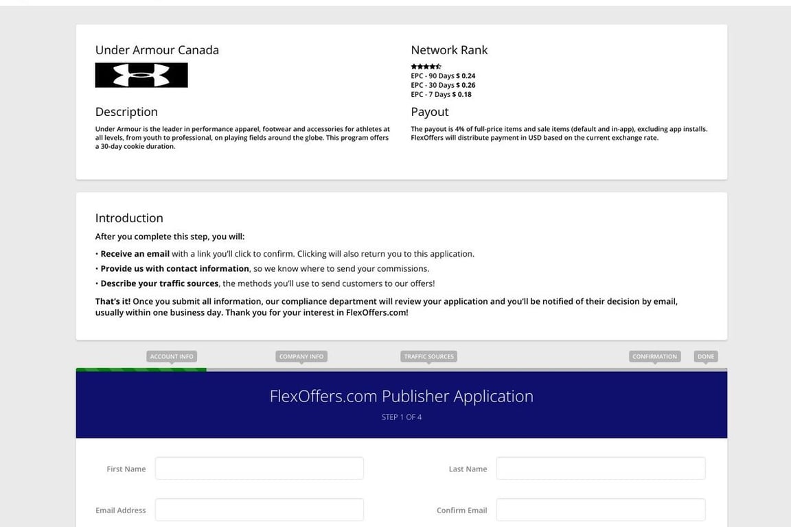 Under Armour Canada Affiliate Program Everything You Need to Know (2024)