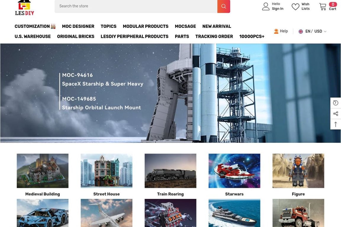 LesDiy homepage