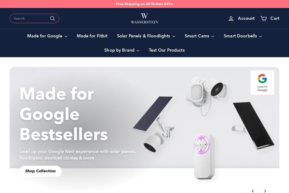 Wasserstein Home homepage