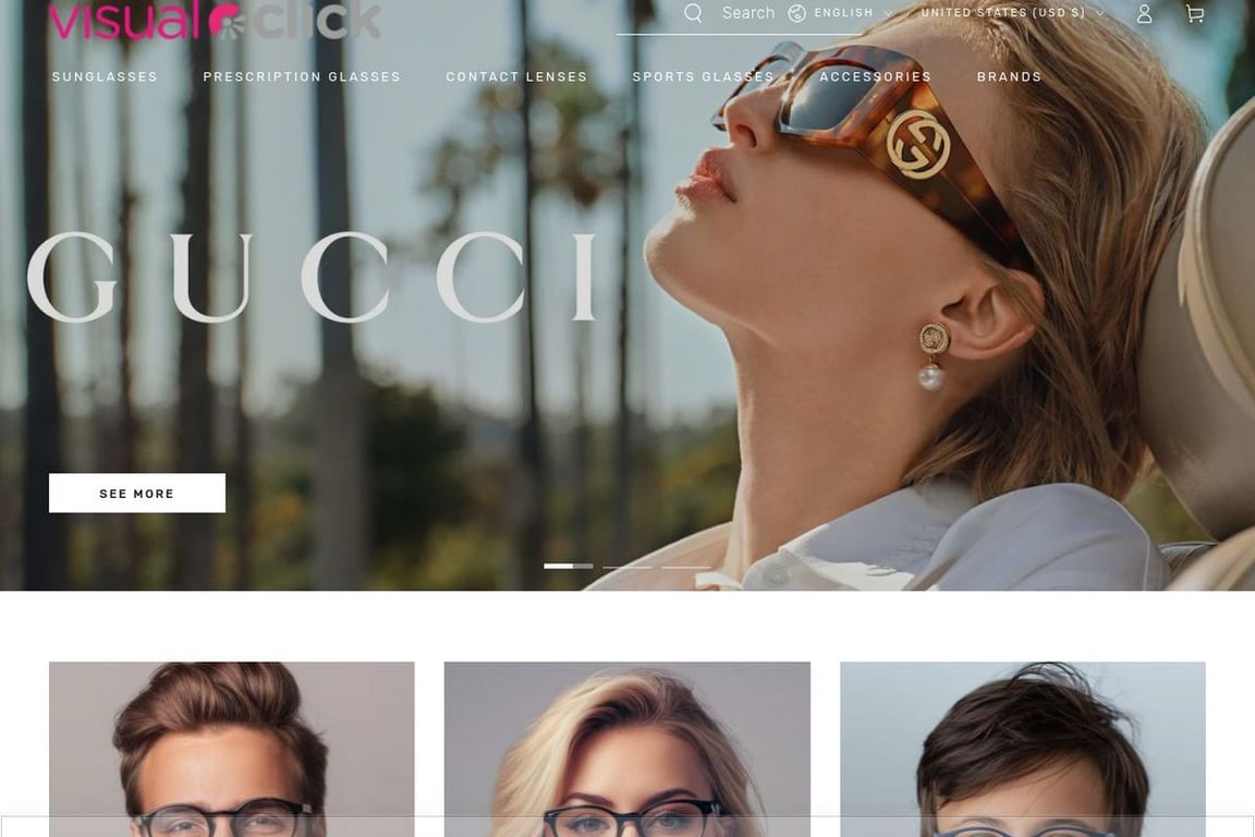 VISUAL CLICK homepage