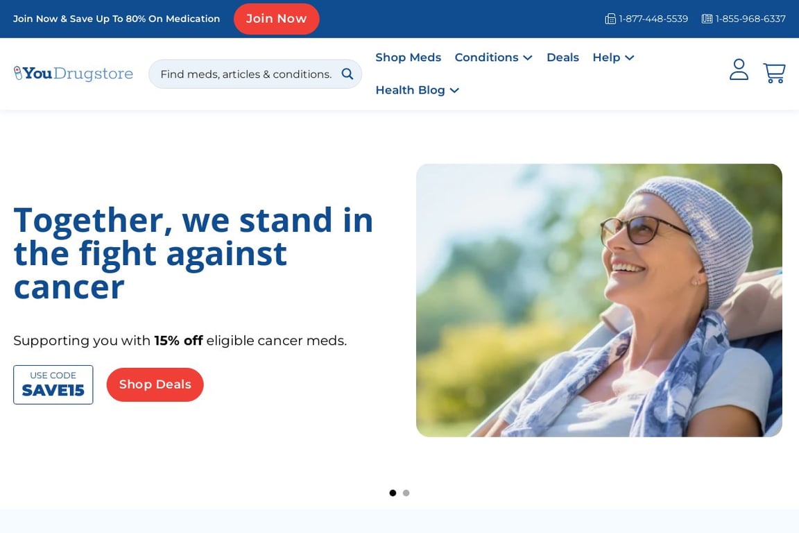 YouDrugstore homepage