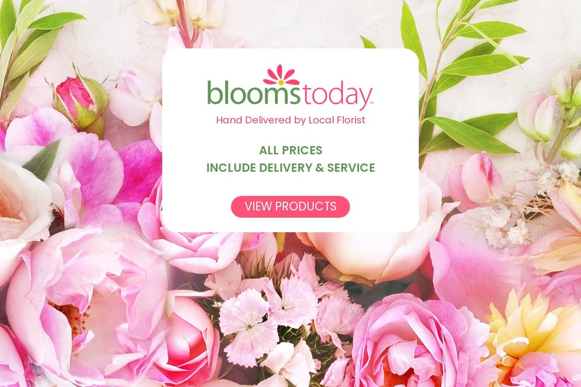 Blooms Today Flowers & Gifts homepage