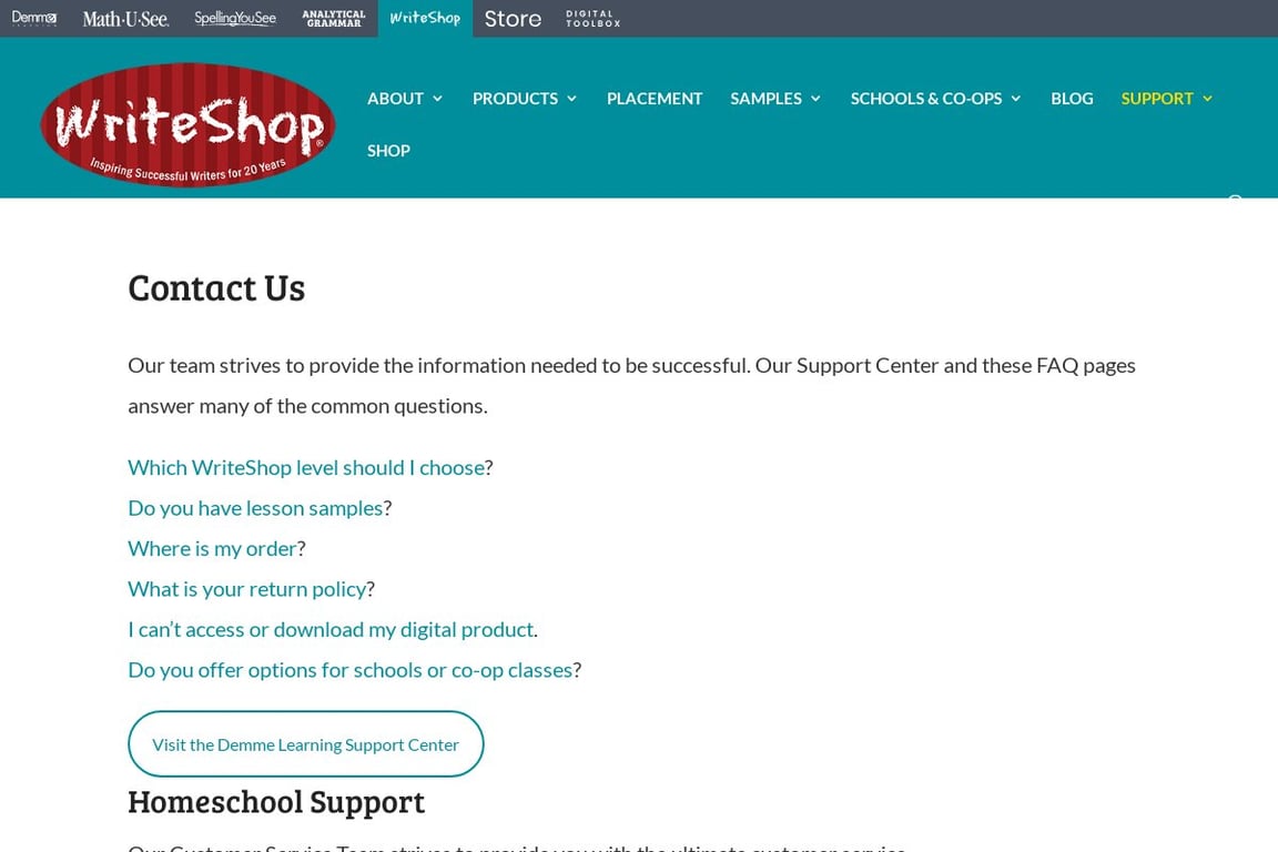 WriteShop affiliate program signup page