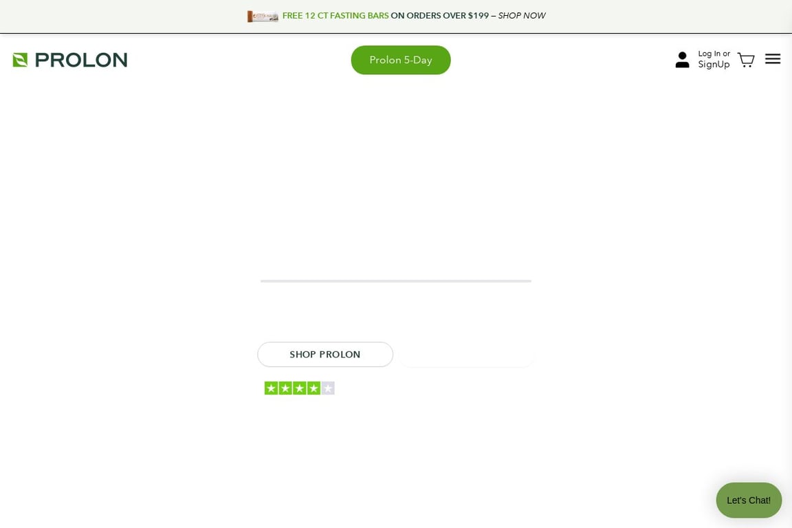 ProLon homepage
