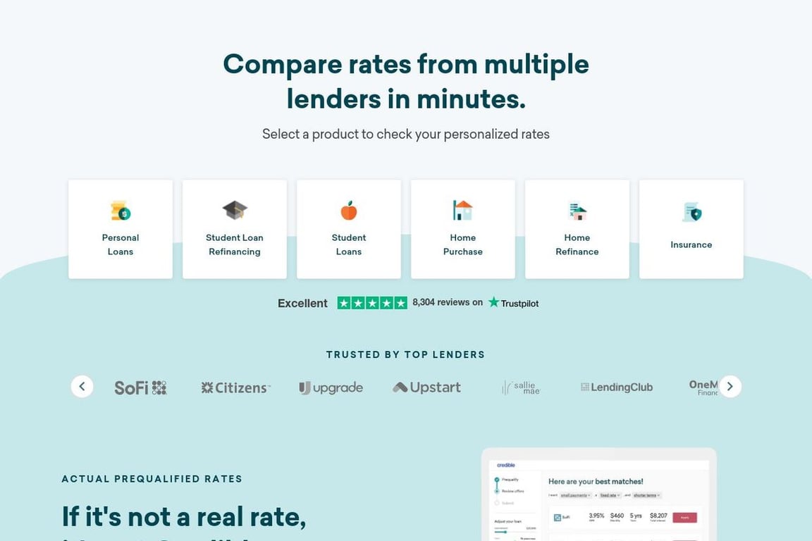 Credible homepage