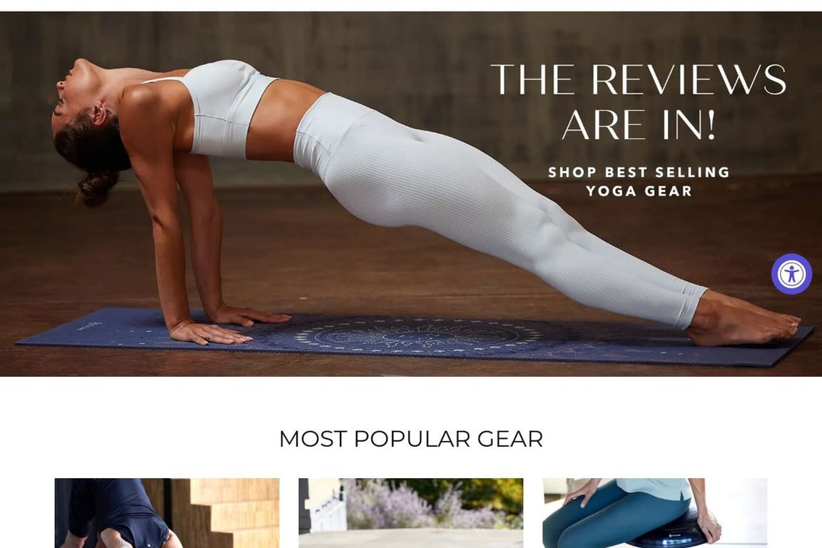 Gaiam homepage