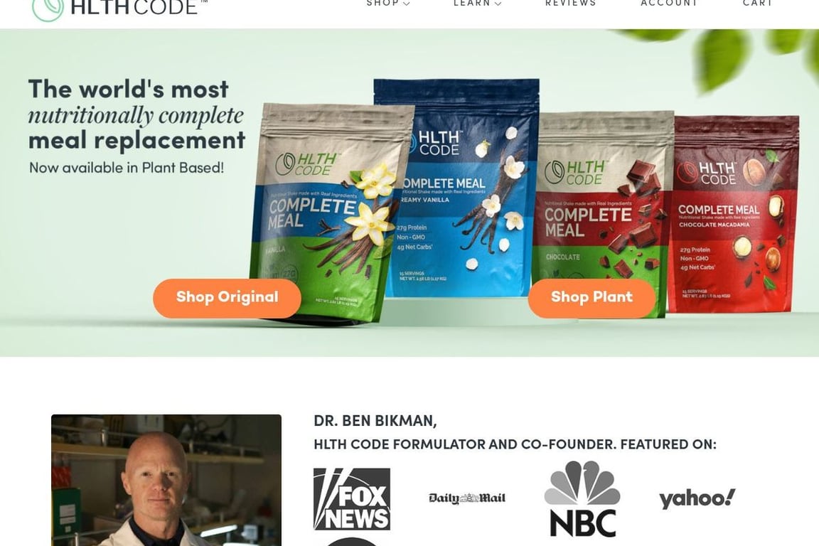 HLTH Code homepage