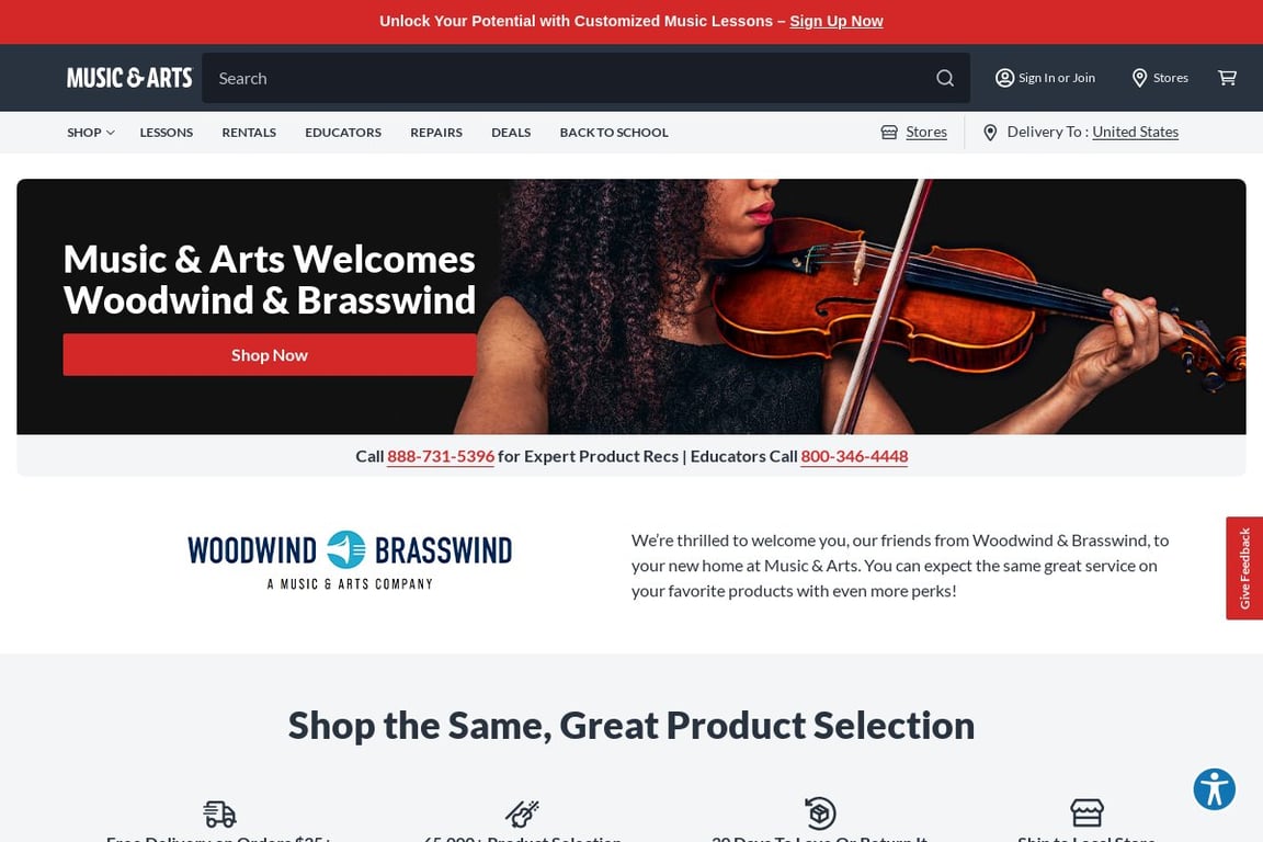 Woodwind & Brasswind homepage