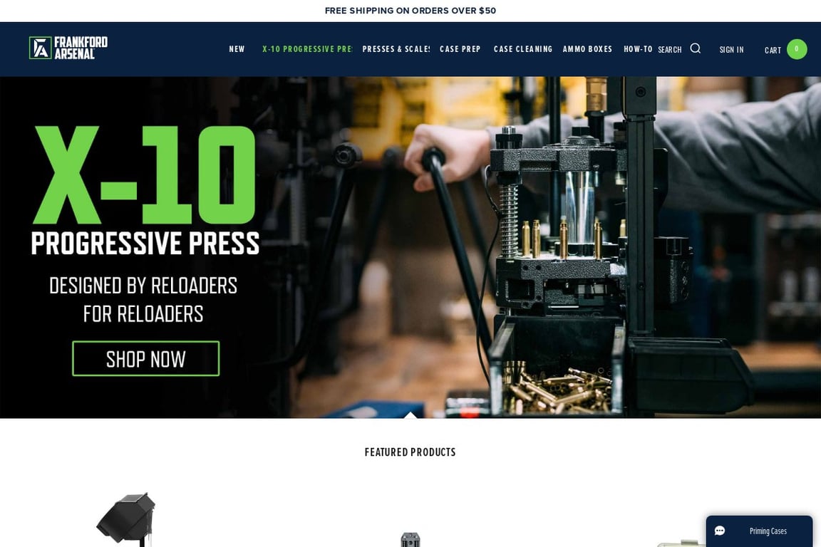 Frankford Arsenal homepage