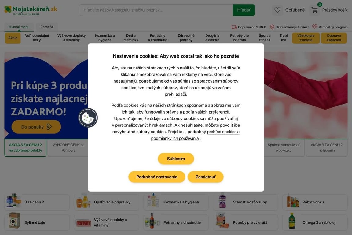 MojaLekaren homepage