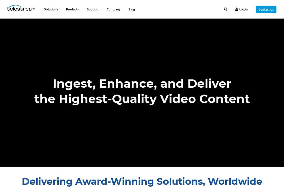 Telestream affiliate program signup page
