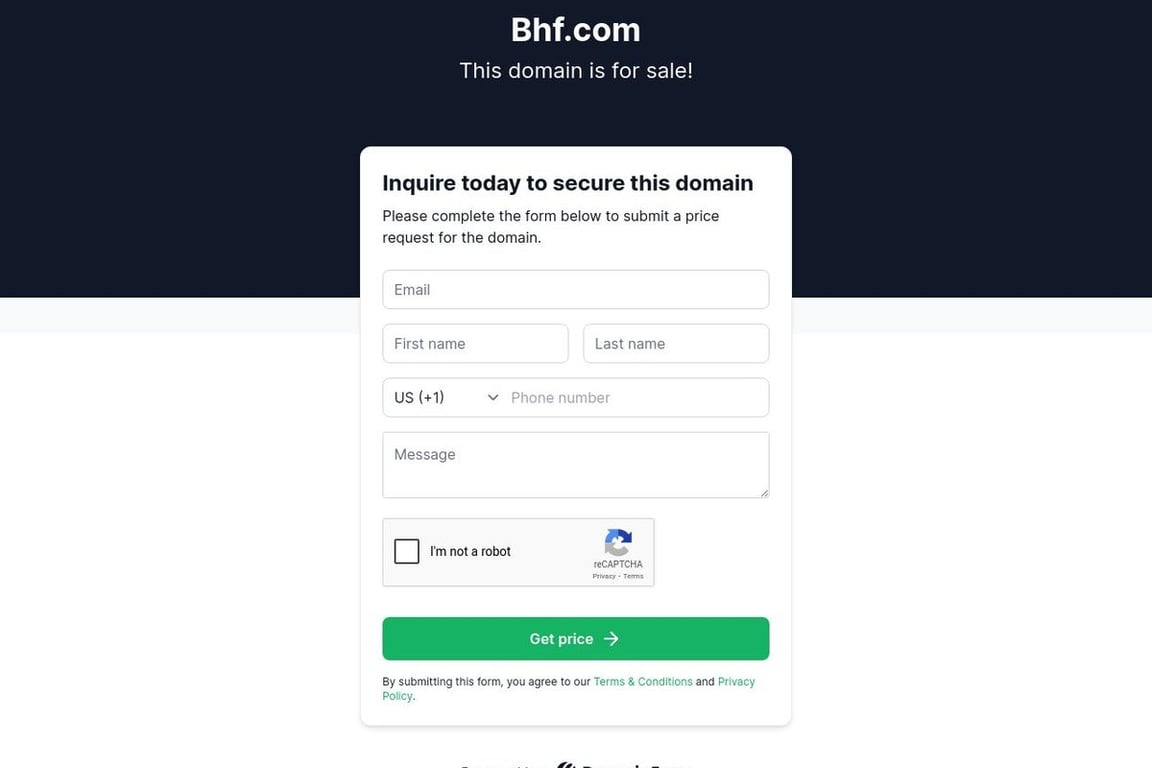 VCM_BHF homepage