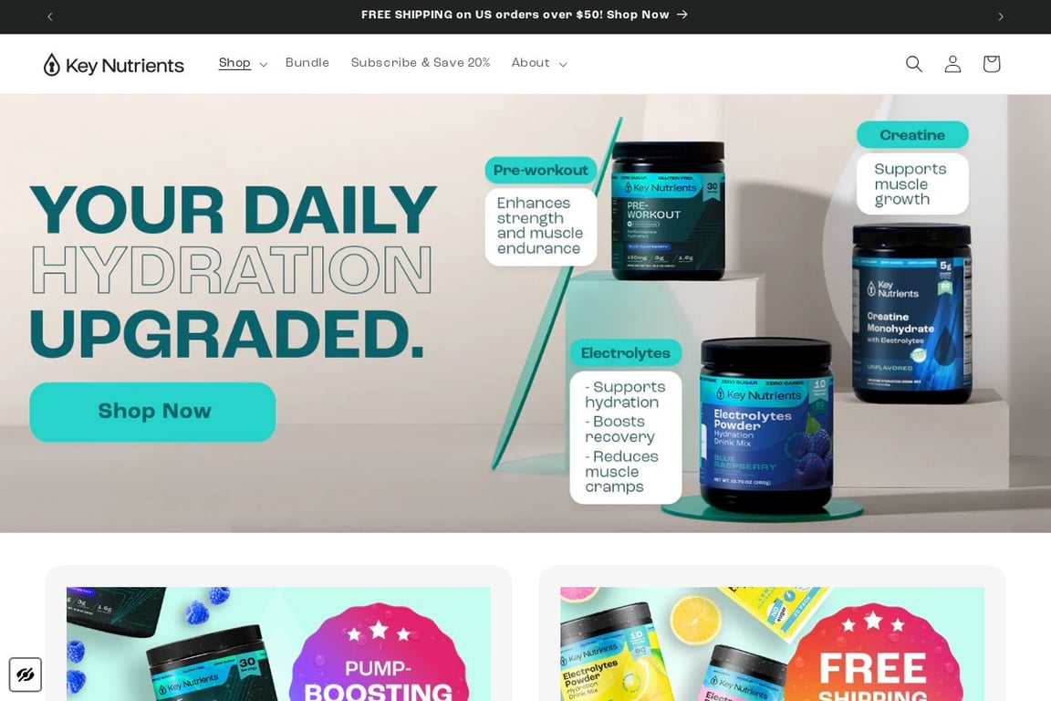 Key Nutrients homepage