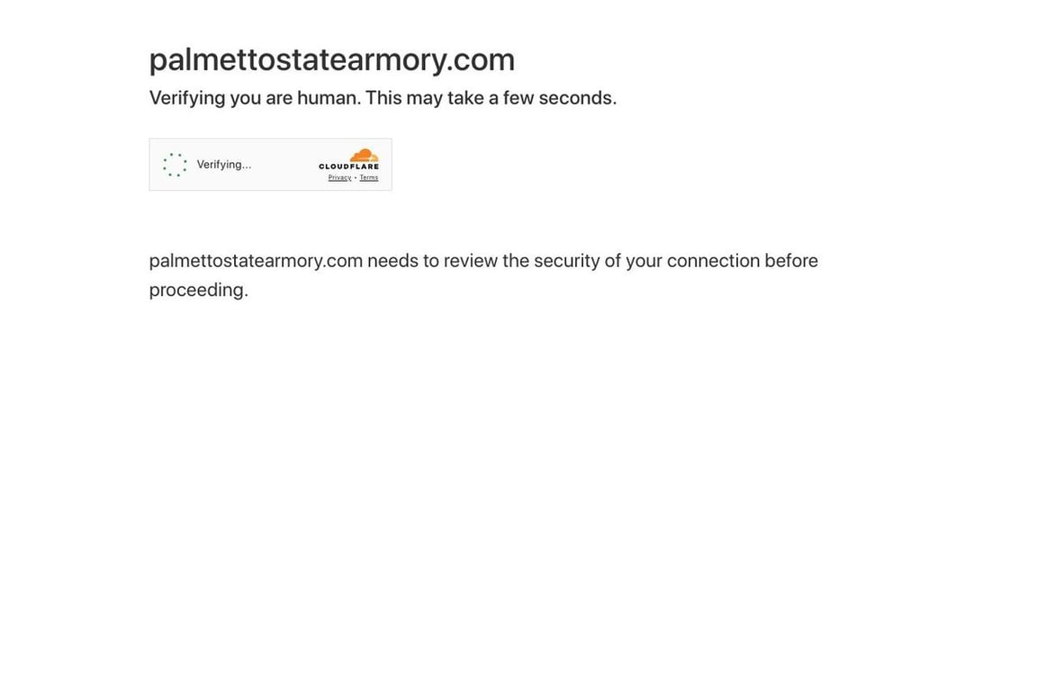 Palmetto State Armory homepage