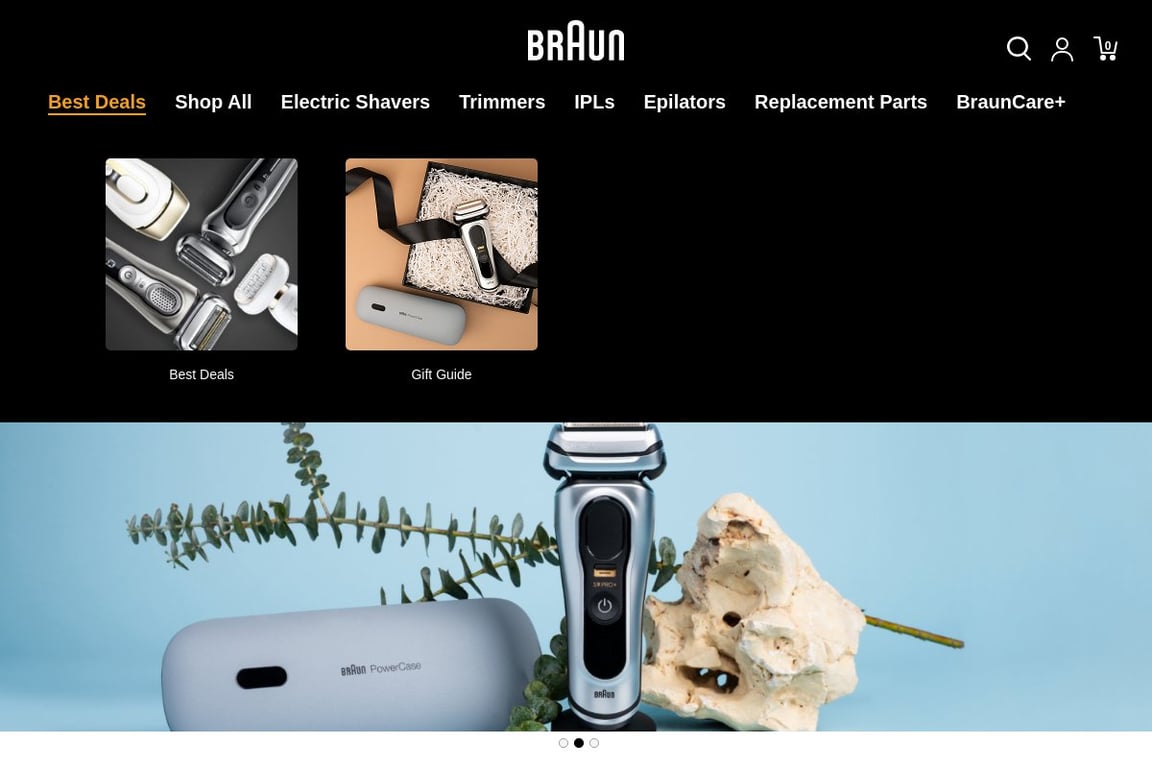 Braun homepage