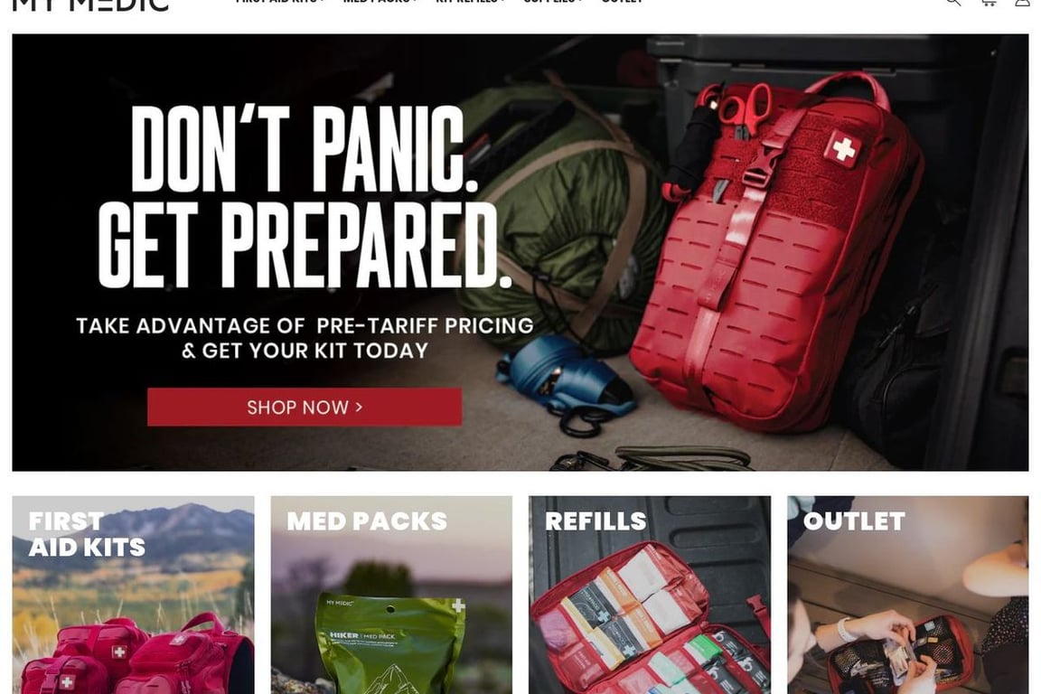 MyMedic homepage