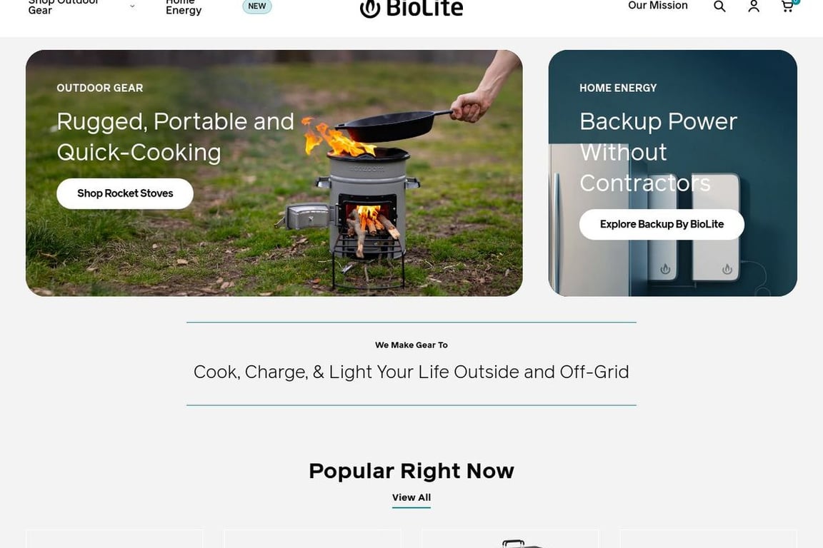 BioLite homepage