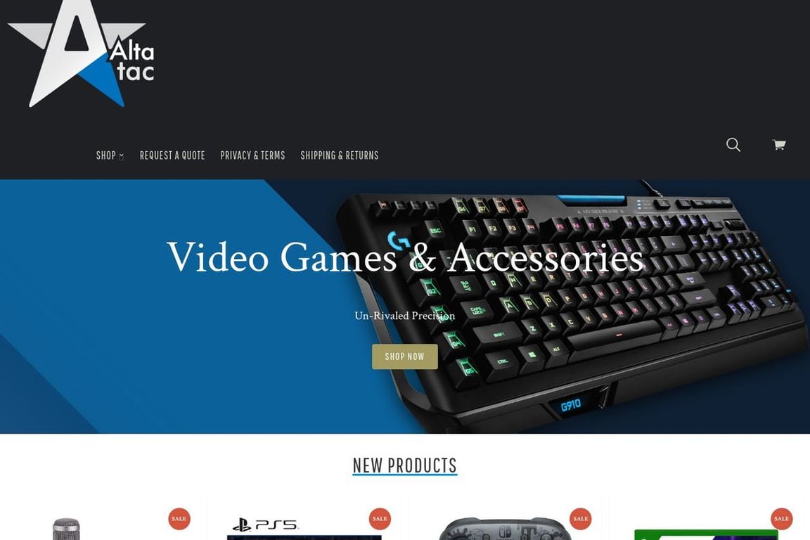 Altatac Inc. homepage