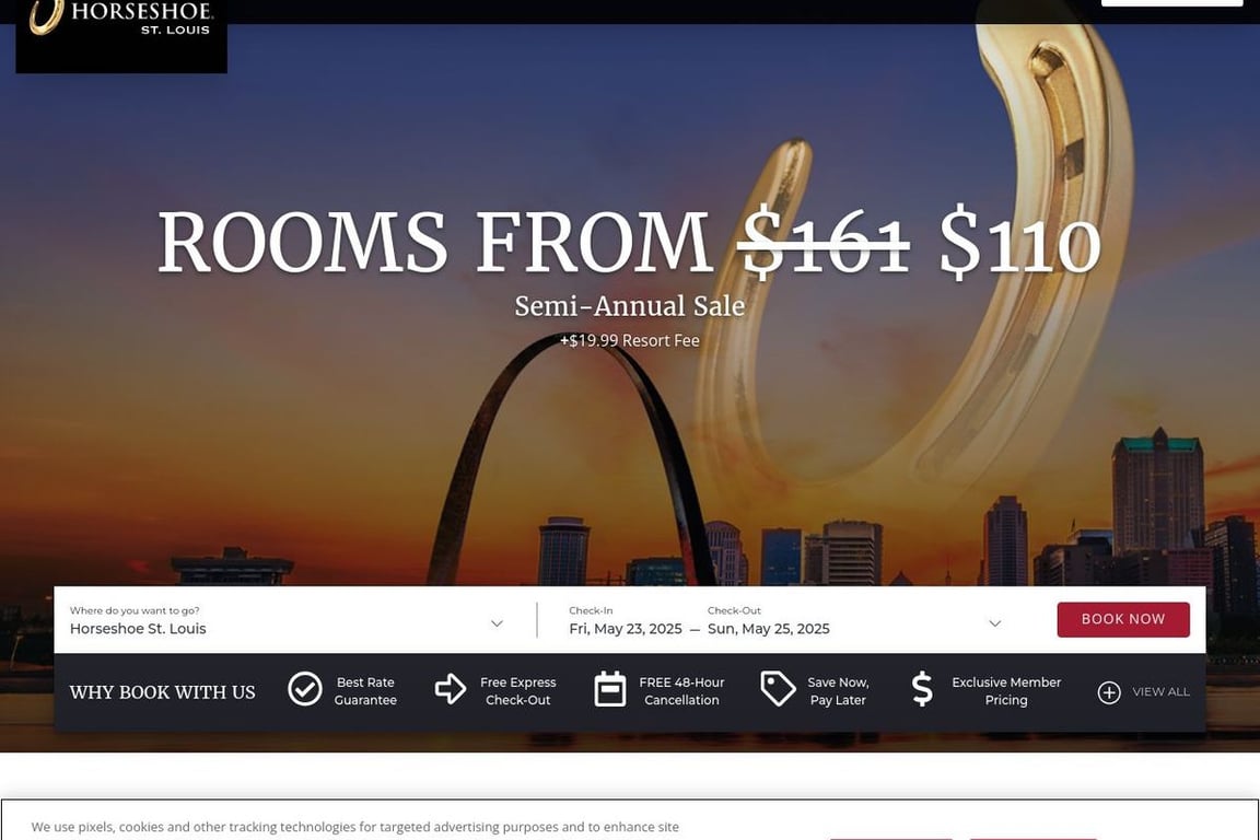 Lumire Place Casino Hotel homepage