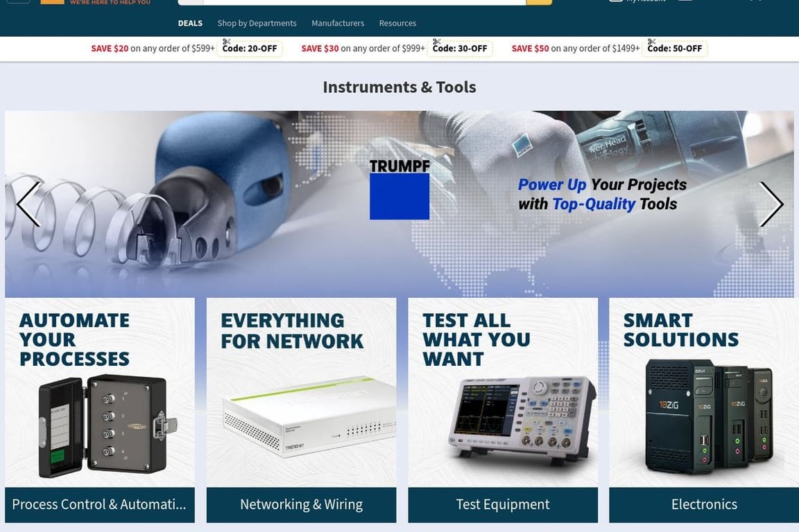 Prime Buy homepage