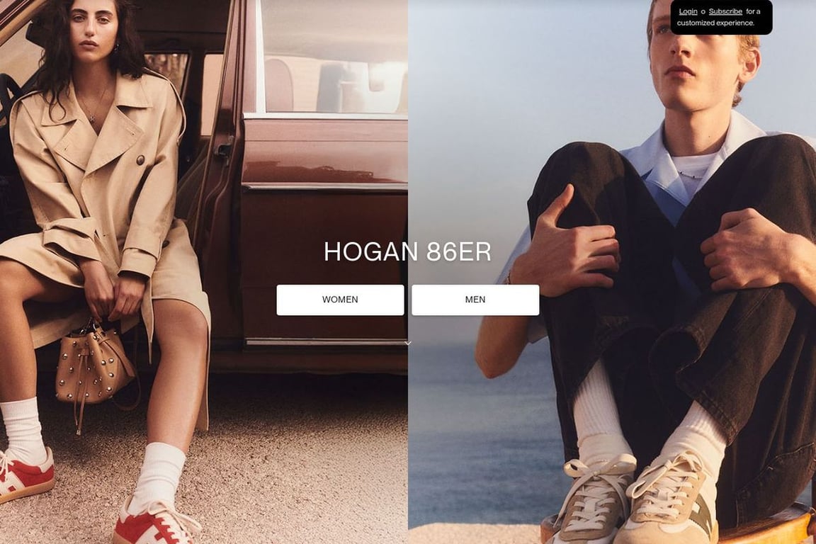 Hogan homepage