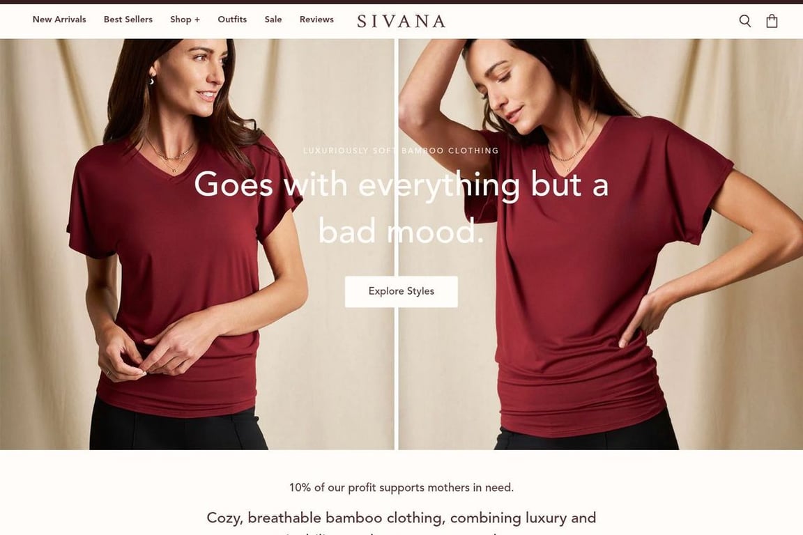 Sivana homepage