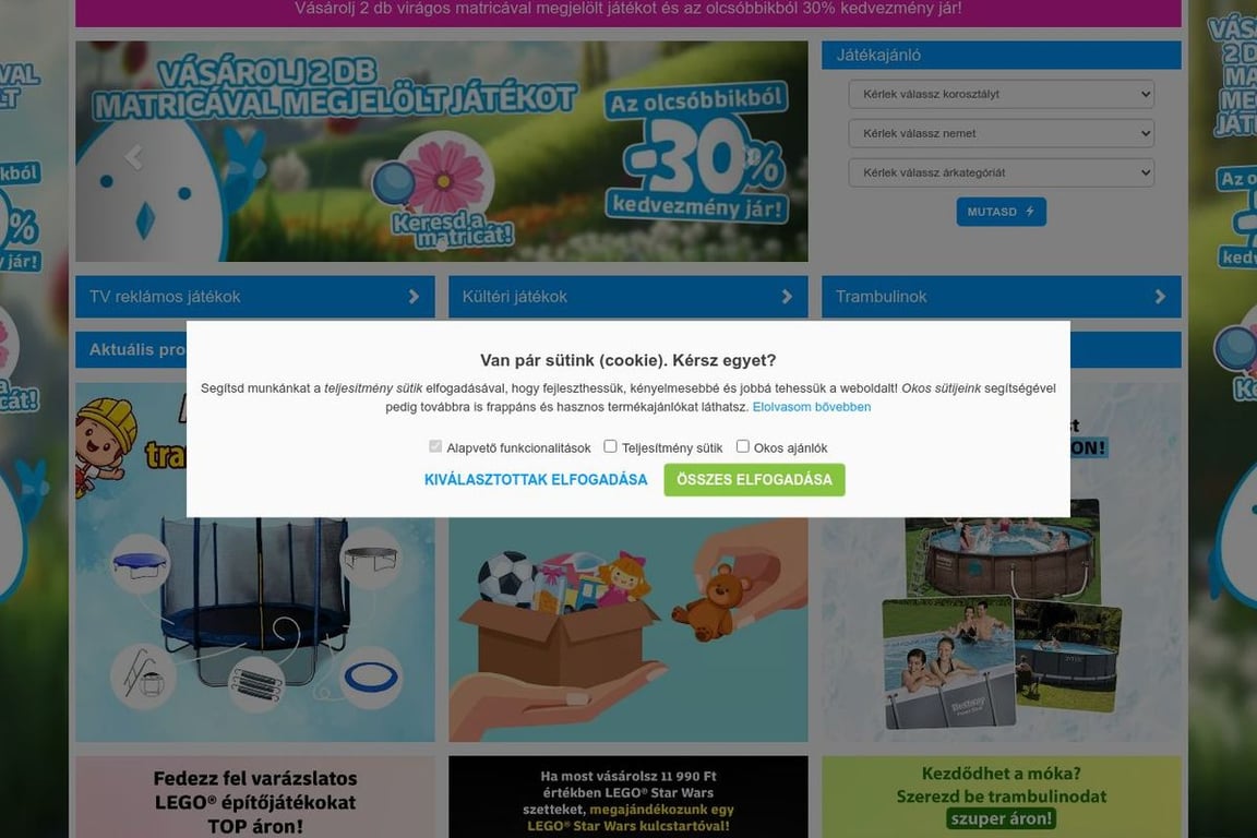 JátékNet homepage
