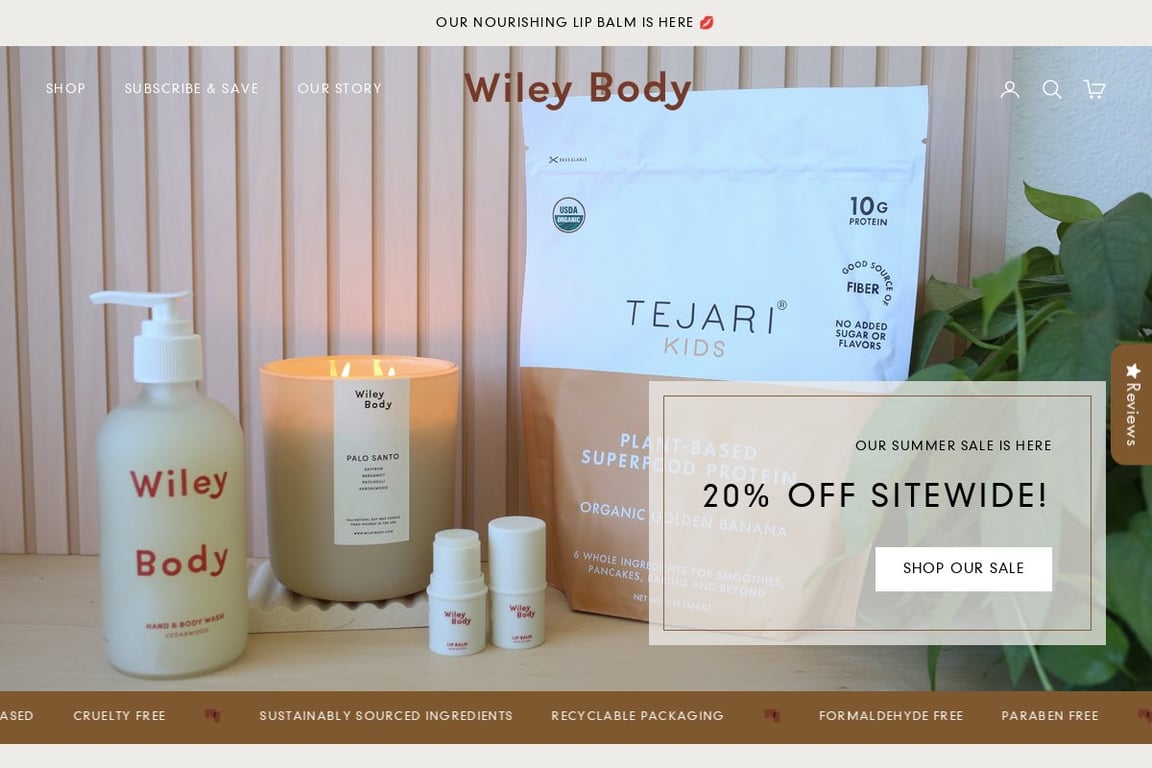 Wiley Body homepage