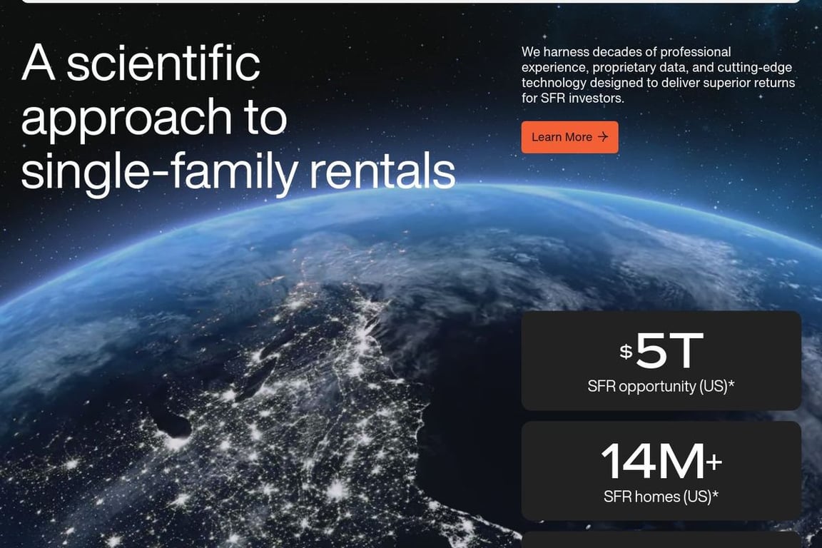 Roofstock homepage