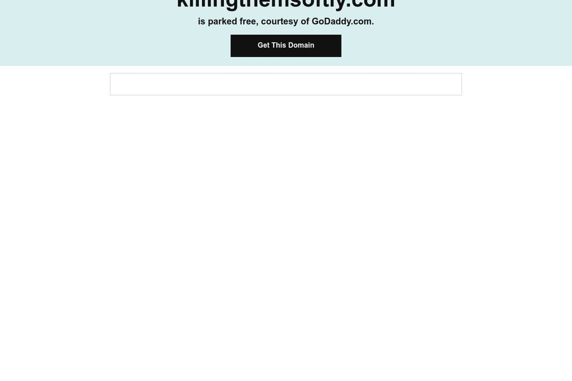 Killing Them Softly homepage