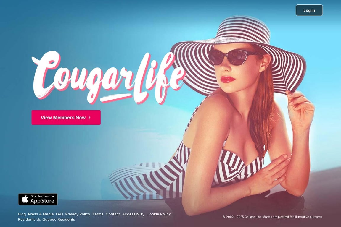 Cougar Life homepage
