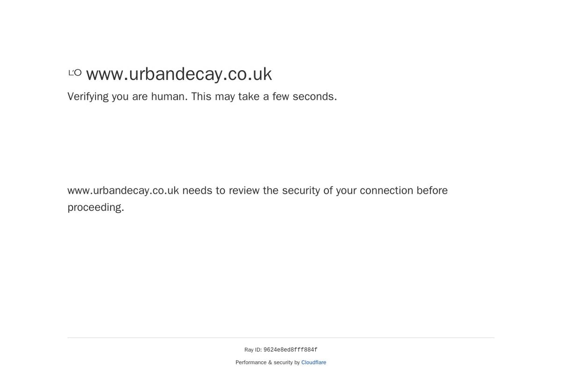 Urban Decay UK homepage