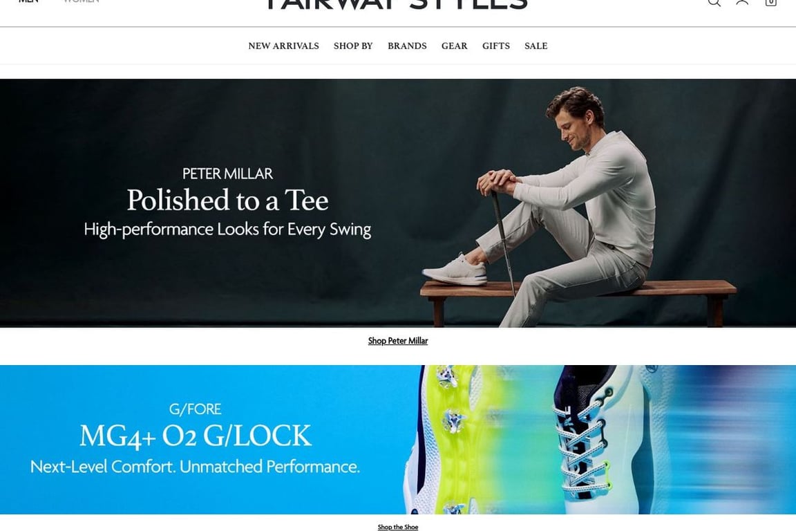 FairwayStyle homepage