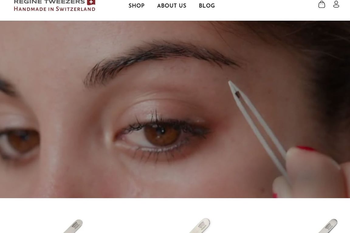 Regine Tweezers homepage