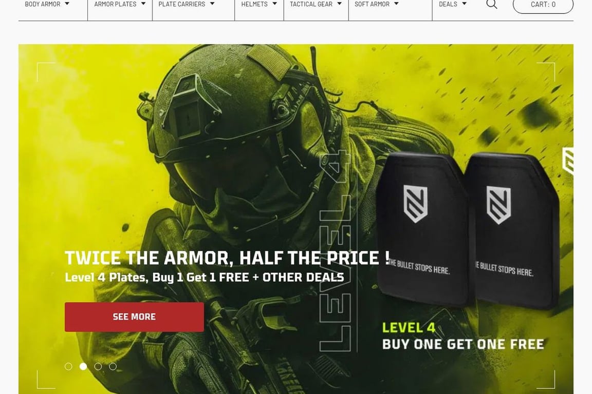 Ace Link Armor homepage