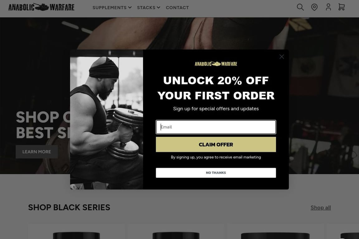 Anabolic Warfare homepage